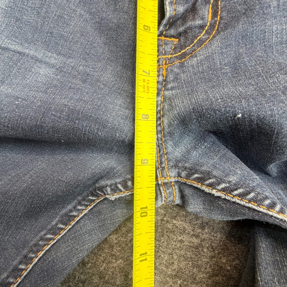 American Eagle Skinny Jeans Mens 31x30 Blue Extreme Flex Medium Wash Fits 30x28 - Picture 11 of 12